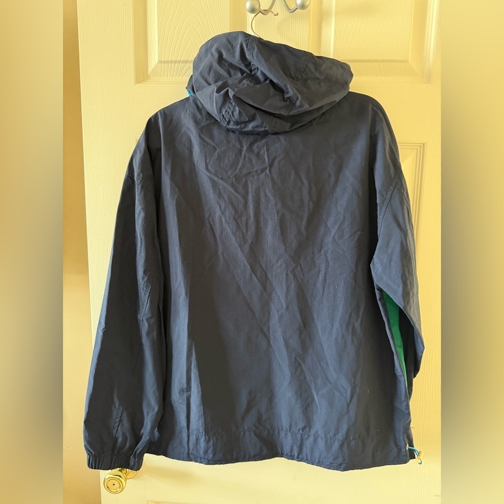Club Room color block pull over windbreaker jacket • Men’s small - Picture 7 of 9